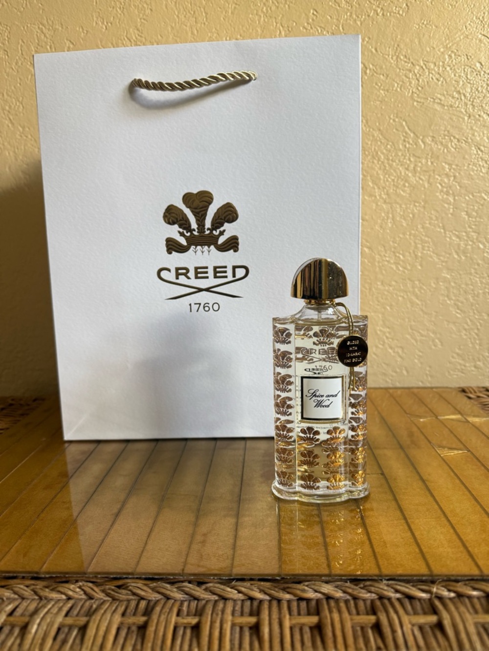 NWB CREED spice and wood EDP 75 ml